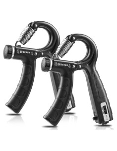 Entrenador de Fuerza de Agarre NIYIKOW 2 Pack Ajustable 5-60kg