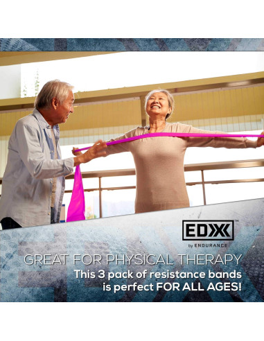 Banda de Resistencia EDX 30.48 cm Juego de 3 Multicolor