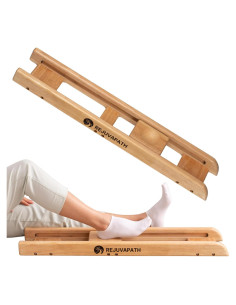 Deslizador de Rehabilitación de Rodilla y Cadera RejuvaPath - Madera de Roble Ligera