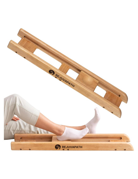 Deslizador de Rehabilitación de Rodilla y Cadera RejuvaPath - Madera de Roble Ligera