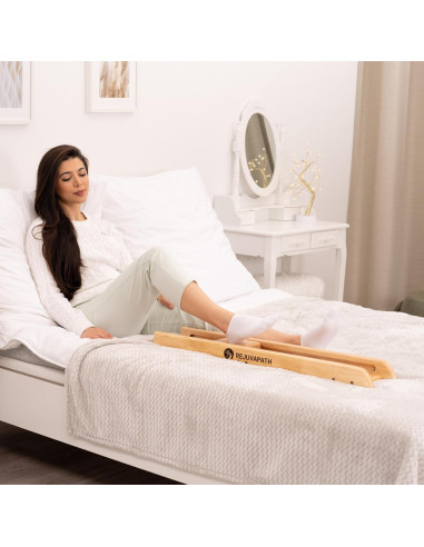 Deslizador de Rehabilitación de Rodilla y Cadera RejuvaPath - Madera de Roble Ligera