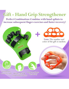 Férula de Mano KAVIL Ajustable para Rehabilitación - Derecha/Izquierda 2