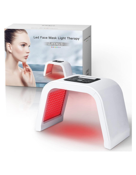 Máscara de Luz LED Facial SJFEHLLD 7 Colores Terapia