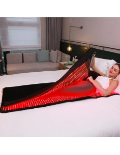 Bolsa de Terapia de Luz Infrarroja Roja MEGELIN 178x81cm 2520 LEDs 2