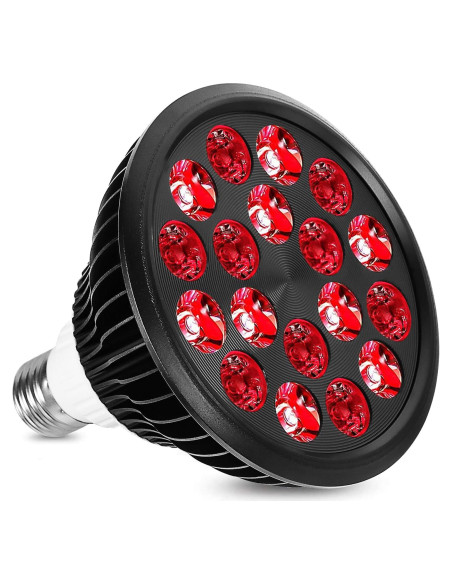 Bombilla Terapia Luz Roja LED Aswaysun 660nm 850nm E26