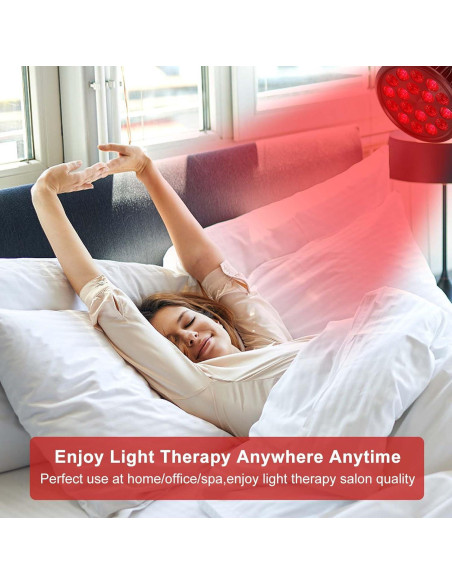 Bombilla Terapia Luz Roja LED Aswaysun 660nm 850nm E26