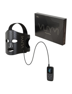 Máscara de Luz Roja VYM LED Terapia Facial Inalámbrica 5 Modos