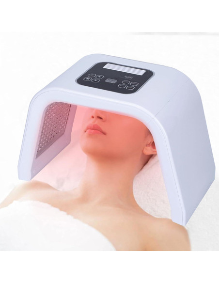 Máscara Facial LED 7 Colores Caweiya para Cuidado de la Piel