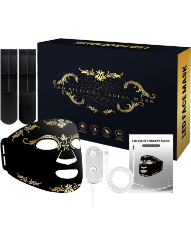 Máscara de Terapia de Luz LED Firmosa 660nm 850nm Portátil