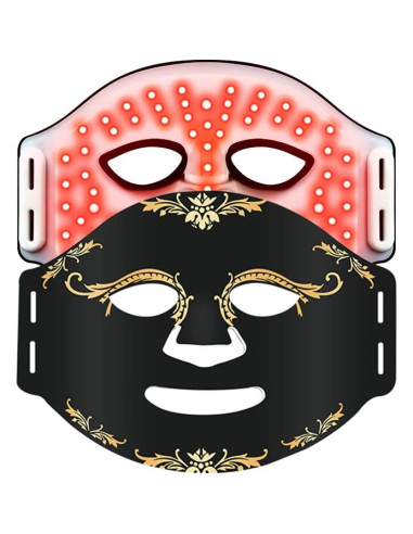 Máscara de Terapia de Luz LED Firmosa 660nm 850nm Portátil