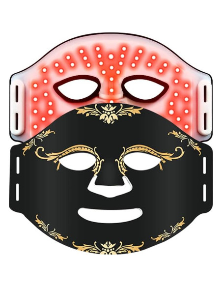 Máscara de Terapia de Luz LED Firmosa 660nm 850nm Portátil