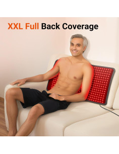Almohadilla de Terapia de Luz Roja Comfytemp 84x43 cm 480 LEDs 65W 2