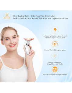 Masajeador Facial LED Shenzhenshimufeng - Terapia Luz Roja 2