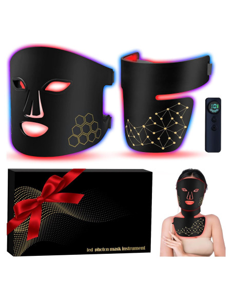 Máscara de Terapia de Luz Roja HWGIZP 850nm Antienvejecimiento