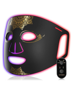 Máscara Facial de Terapia de Luz Roja KINGDO FM02 LED 850nm