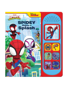 Marvel Spider-man - Spidey and his Amazing Friends - Spidey Makes a Splash Sound Book - PI Kids