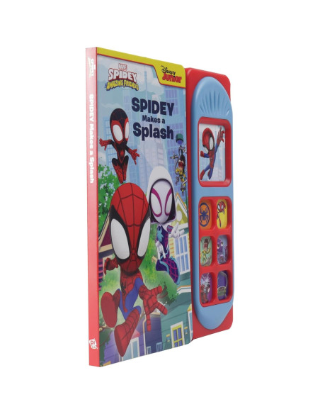 Marvel Spider-man - Spidey and his Amazing Friends - Spidey Makes a Splash Sound Book - PI Kids