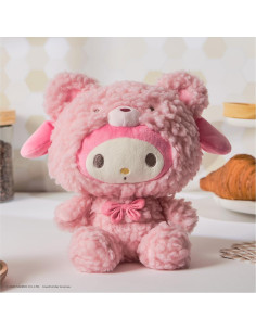 Peluche Oso de Café Latte My Melody GUND 25.4 cm Rosa 2
