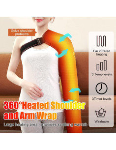 Almohadilla Calentadora WOOLALA para Hombro y Brazo 80 cm 2