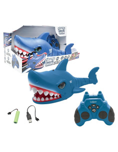 Tiburón Control Remoto Lexibook SHARK01 Azul 4,83 km/h