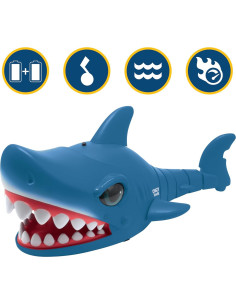 Tiburón Control Remoto Lexibook SHARK01 Azul 4,83 km/h 2