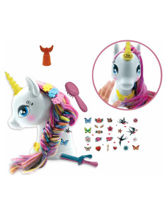 Cabeza de Estilización de Cabello Unicornio Lexibook SHUNI