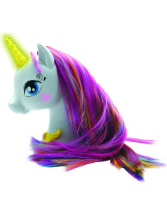 Cabeza de Estilización de Cabello Unicornio Lexibook SHUNI 2