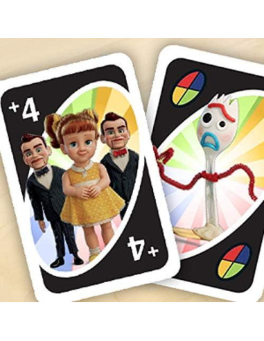 Juego de Cartas UNO Mattel Toy Story 4 - 112 Cartas