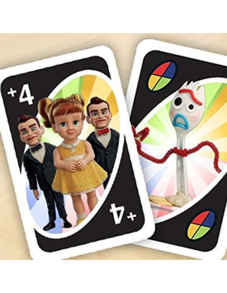 Juego de Cartas UNO Mattel Toy Story 4 - 112 Cartas