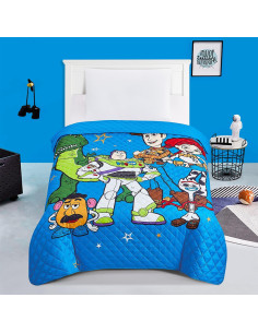Juego de Cama Toy Story Twin Disney con Manta Acolchada 2