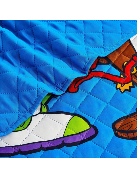 Juego de Cama Toy Story Twin Disney con Manta Acolchada