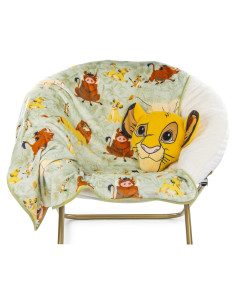 Juego de almohada y manta de viaje Jay Franco El Rey León