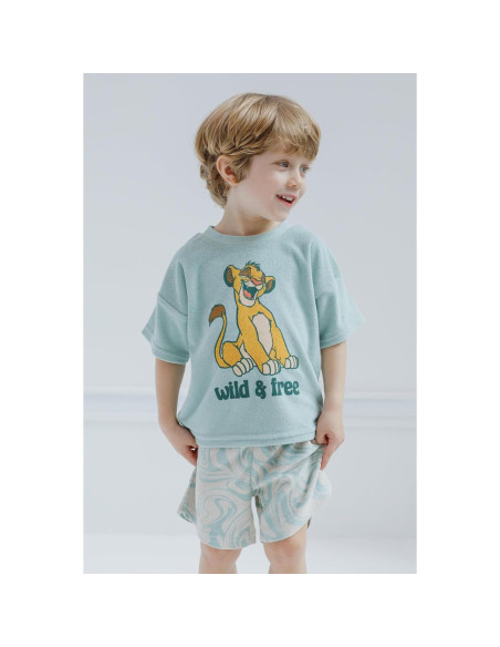 Conjunto camiseta y pantalones cortos Disney Mickey 5T