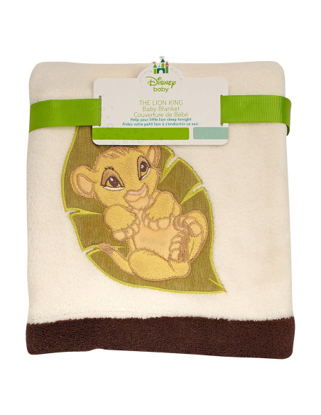 Manta para Bebé Disney El Rey León Simba 101,6x76,2 cm