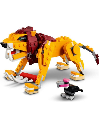 LEGO Creator 3en1 León Salvaje 31112 - 224 Piezas