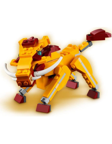 LEGO Creator 3en1 León Salvaje 31112 - 224 Piezas