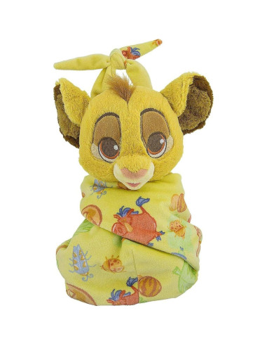 Manta Peluche Disney Baby Simba 25,4 cm Auténtica