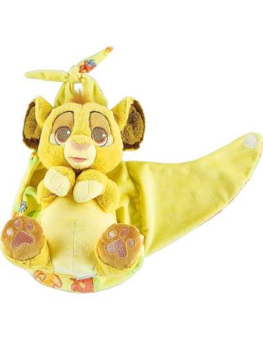 Manta Peluche Disney Baby Simba 25,4 cm Auténtica
