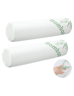 Bucherry Almohadas Cilíndricas Espuma Viscoelástica 3 Unidades