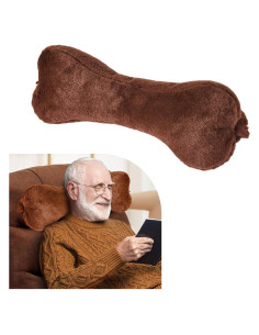 Almohada para Cuello VCOMSOFT Ajustable Marrón 45,72 cm