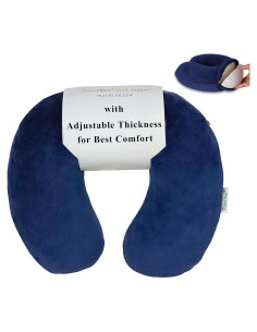 Almohada de Cuello TravelMate de Espuma Viscoelástica Ajustable