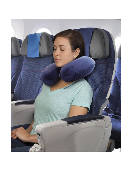 Almohada de Cuello TravelMate de Espuma Viscoelástica Ajustable