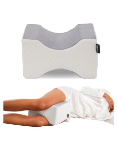 Almohada para Rodilla y Pierna Cooloo8 - Espuma Viscoelástica Gris