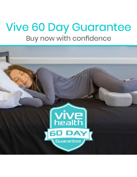 Almohada en cuña Xtra-Comfort para rodilla 73x28 cm