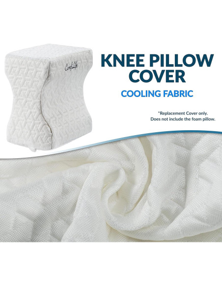 Funda de Reemplazo ComfiLife para Almohada de Rodilla 25x20cm