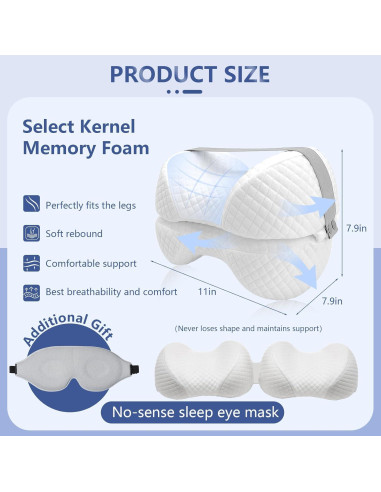 Almohada para Rodillas GINTRICANP S1MAX Espuma Viscoelástica