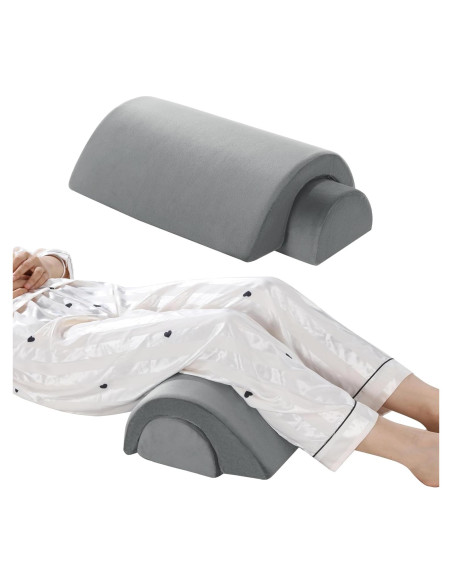 Almohada Semicircular ROYALAY para Piernas y Espalda - Gris