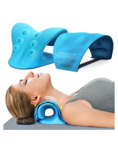 Estirador de Cuello ComfortLife con Paquete de Gel Caliente Frío