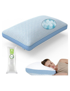 Almohada Ajustable WEUP Reina con Espuma de Memoria y Gel
