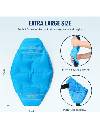 Estirador de Cuello ComfortLife con Paquete de Gel Caliente Frío